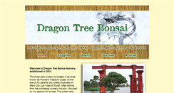 Desktop Screenshot of dragontreebonsai.com